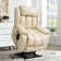 Latitude Run Lay Flat Dual Motor Power Lift Recliner Chair with Vibrating Massage and Heating, Infinite Position, 2 Remote Control, and Side Pockets, USB Ports, Faux Leather