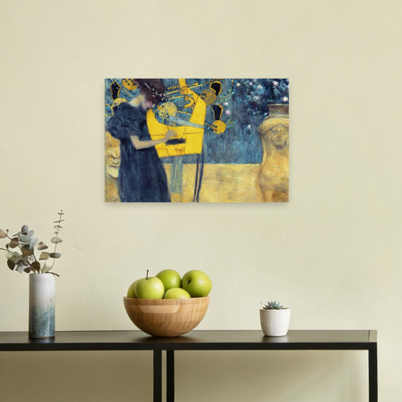 «Musik I 1895 Classic Contemporary», reproduction d'art mural, H 12 po x l 18 po