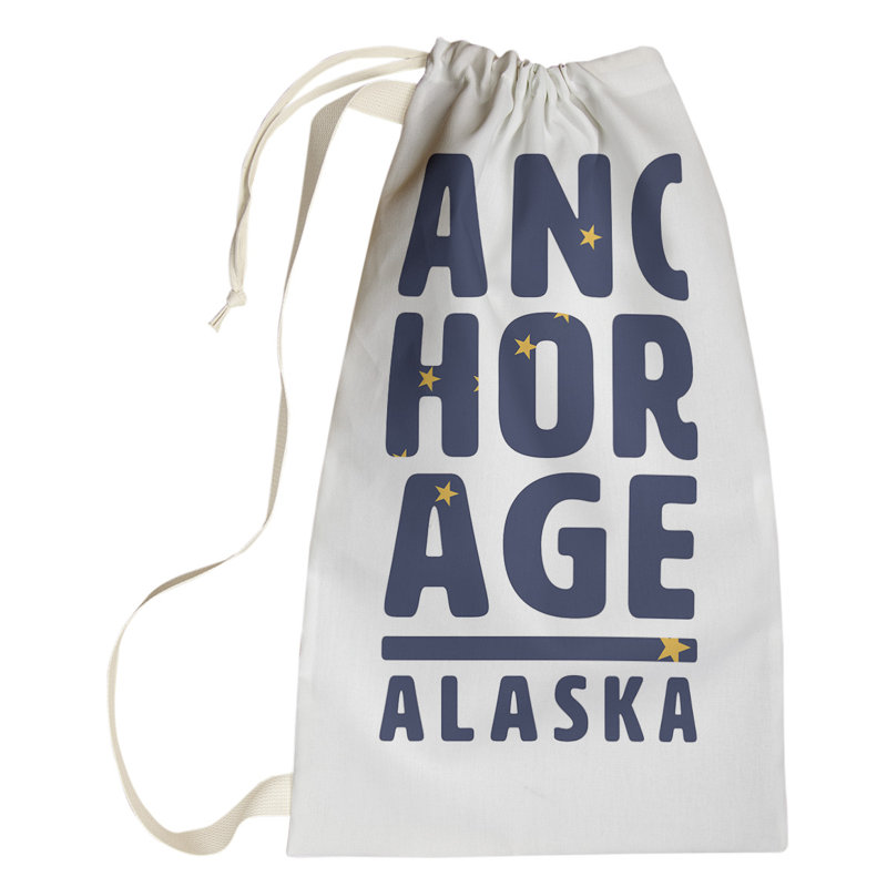 Fabric Laundry Bag with Handles, Small ( 64" H x 20" W x 1.5" D )