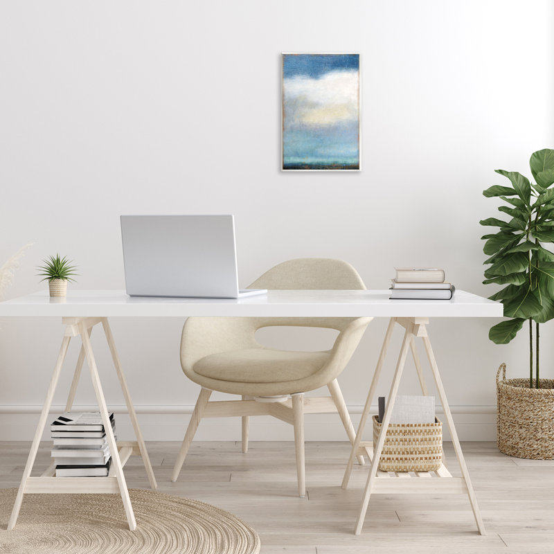 «Rustic Clouds Landscape» par Suzanne Nicoll, H 15 po x l 10 po