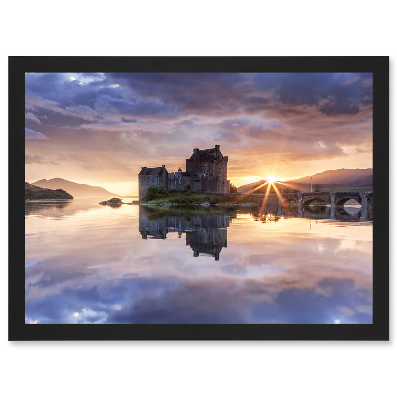Syxaxis Eilean Donan Castle Kyle Lochalsh Scotland - Single Picture Frame Print
