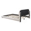 Structure de lit plateforme tapissier grand