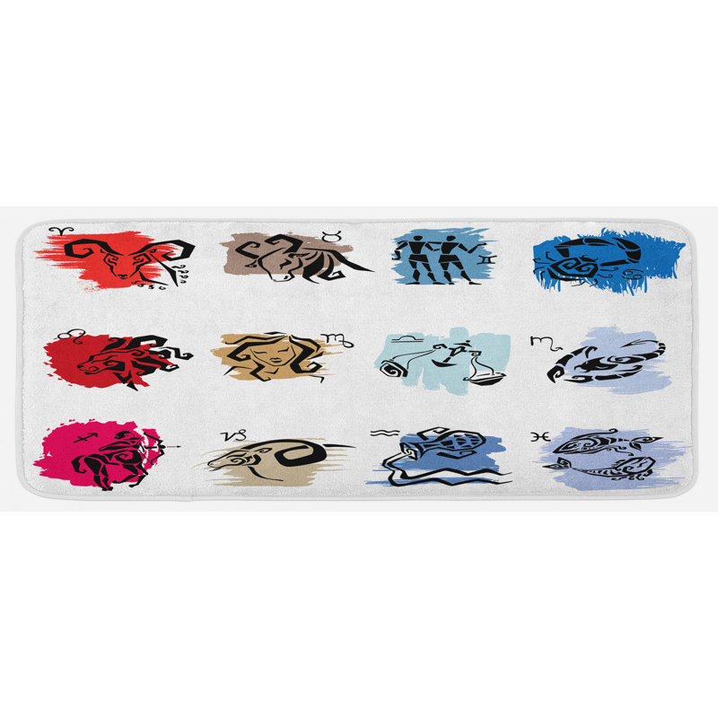 Tapis de cuisine zodiac