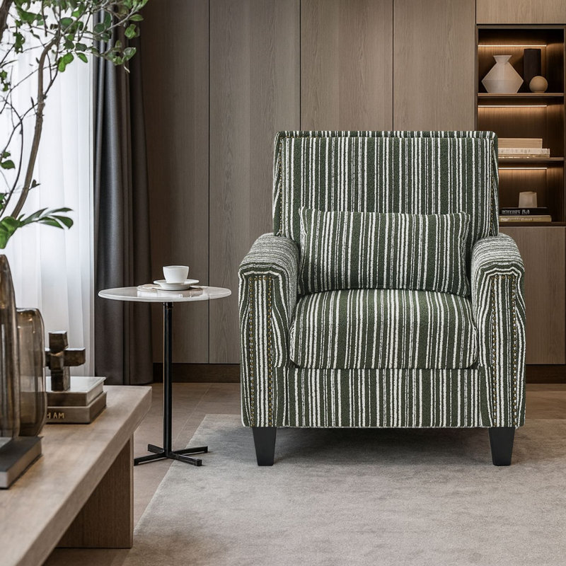 Chaise rembourrée Comfy, Vert