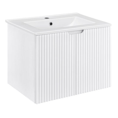 Meuble-lavabo mural flottant