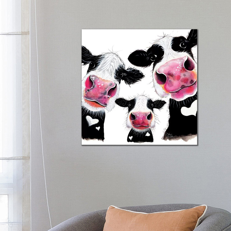 The Nosey Family II 1 Piece Wrapped Canvas Wall Art, 66.04 cm H x 66.04 cm W