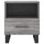 Vinny 40cm W Iron Bedside Table-1727785528