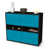 Anthracite/Turquoise
