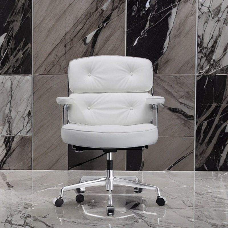 Chaise de bureau, Blanc