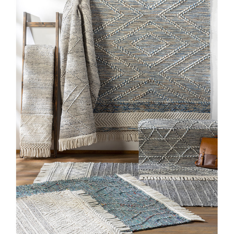 Striped Area Rug, Runner 2'6" x 8'