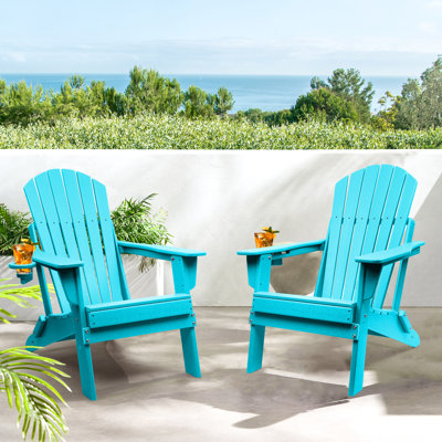 Carbondale Foldable Outdoor Adirondack Chair