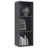 Book Cabinet Bookshelf TV Stand Freestanding Shelf Engineered Wood-615160157-591511208
