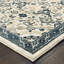 Tapis oriental ivoire / bleu marine Laurie-1007184834