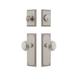 Nostalgic Warehouse Neoclassical Plate Entry Set with Neoclassical Knob