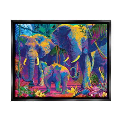 «Elephants In Vivid Hues» par Michael Ward