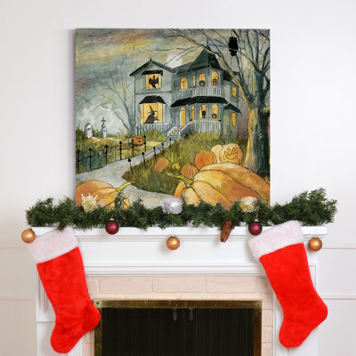 Haunted Patch - Impression sur toile tendue