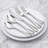 Red Barrel Studio® Aleashia Stainless Steel Flatware Set - Service for 8