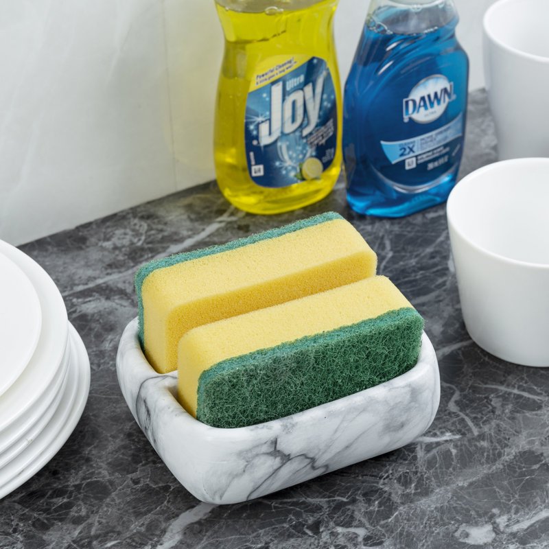 Kitchen Sink Soaps and Sponges 2 Slot Holder