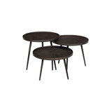 Table basse Oxford 3 Legs 3 Bunching Tables