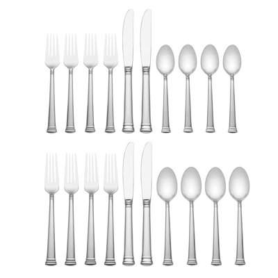 Eternal 20 Piece 18/10 Stainless Steel Flatware Set, Service for 4