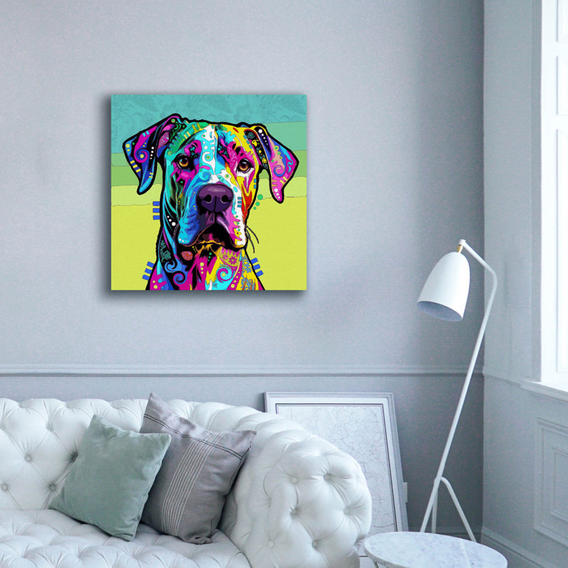 'Magna' by Dean Russo Canvas Wall Art, 37" H x 37" W x 1.5" D