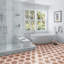 Ako 6" Hexagon Marble Micro Mosaic Tile-613342627