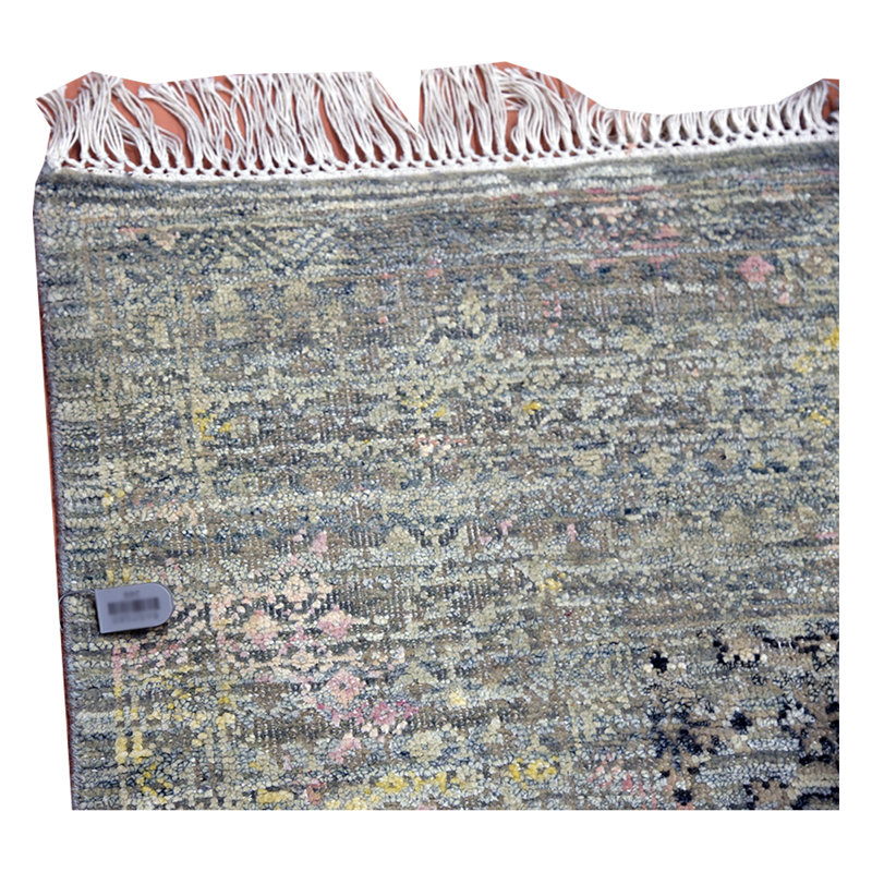 Hand Knotted Southwestern Area Rug, Rectangle 9' x 12'