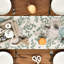 Chemin de table Fall Eucalyptus Leaf