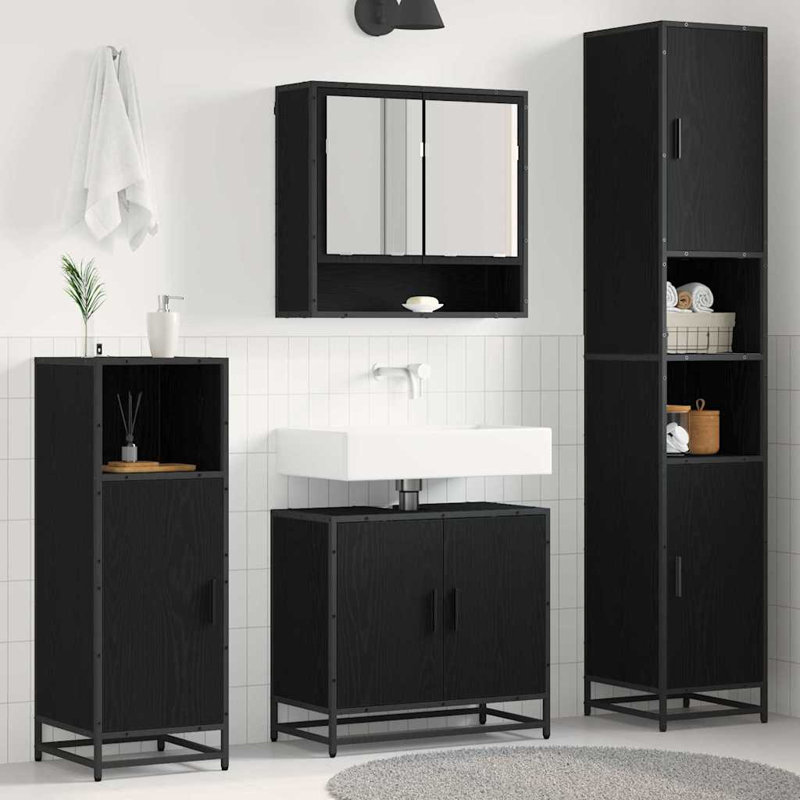 Vanity & Mirror Set