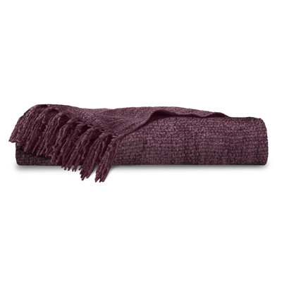 Viscose Chenille Throw