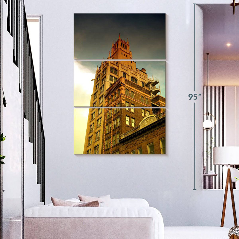 Lilie Asheville Jackson Building, 57" H x 36" W