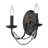 Mbagaya Steel Spotlight - Matte Black-1337967588