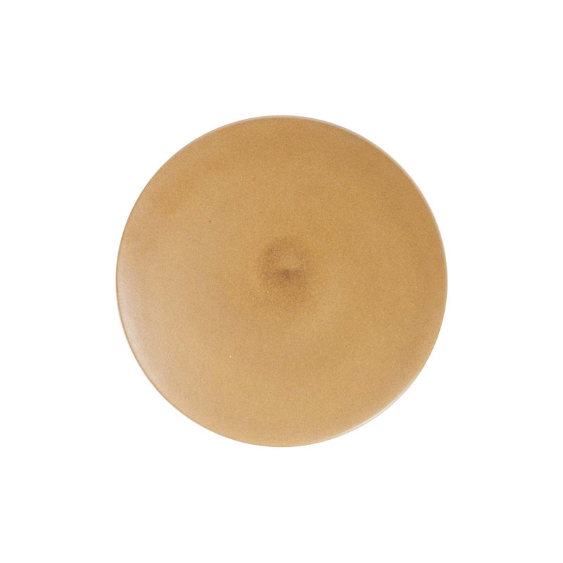 Provenance Signature Outdoor Round Side Table, Latte