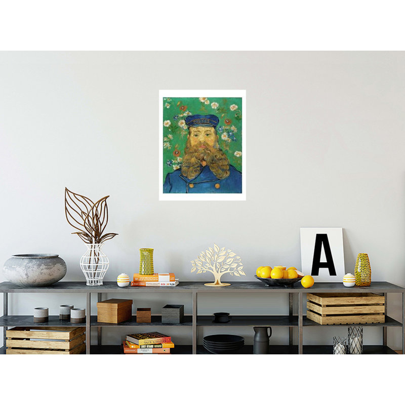Portrait de Joseph Roulin par Vincent van Gogh - Estampe numérique, H 28 po x l 22 po