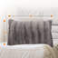 Housse et coussin rectangulaire imitation fourrure Swampscott-1780218706