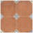Merola Tile Manises Decor Cuero 13" x 13" Porcelain Patterned Wall & Floor Tile