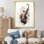 Clarinet Curve Sleek Black sur toile