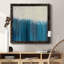 «Fading to Blue», peinture sur toile encadrée-684515683-684673570