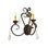 2 - Light Candle Wall Light