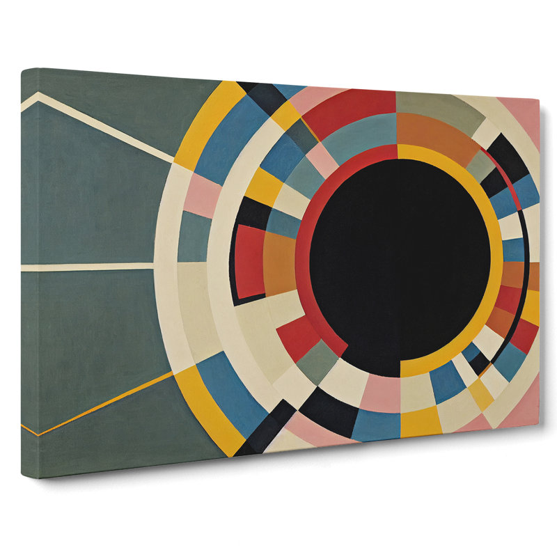 Electrifying Modern Abstract Art - Wrapped Canvas, 50cm H x 76cm W x 3cm D