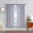Nautica Light Filtering Rod Pocket Window Curtains Pair-82676442-82676439