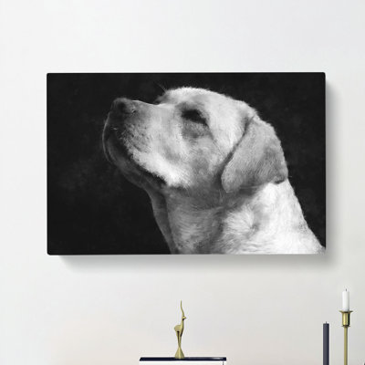 Labrador Dog - Wrapped Canvas