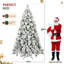  Arbre de Noël artificiel enneigé-784569924