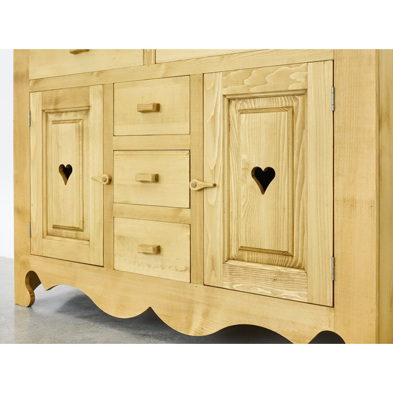 Lender 129cm Solid Wood Sideboard
