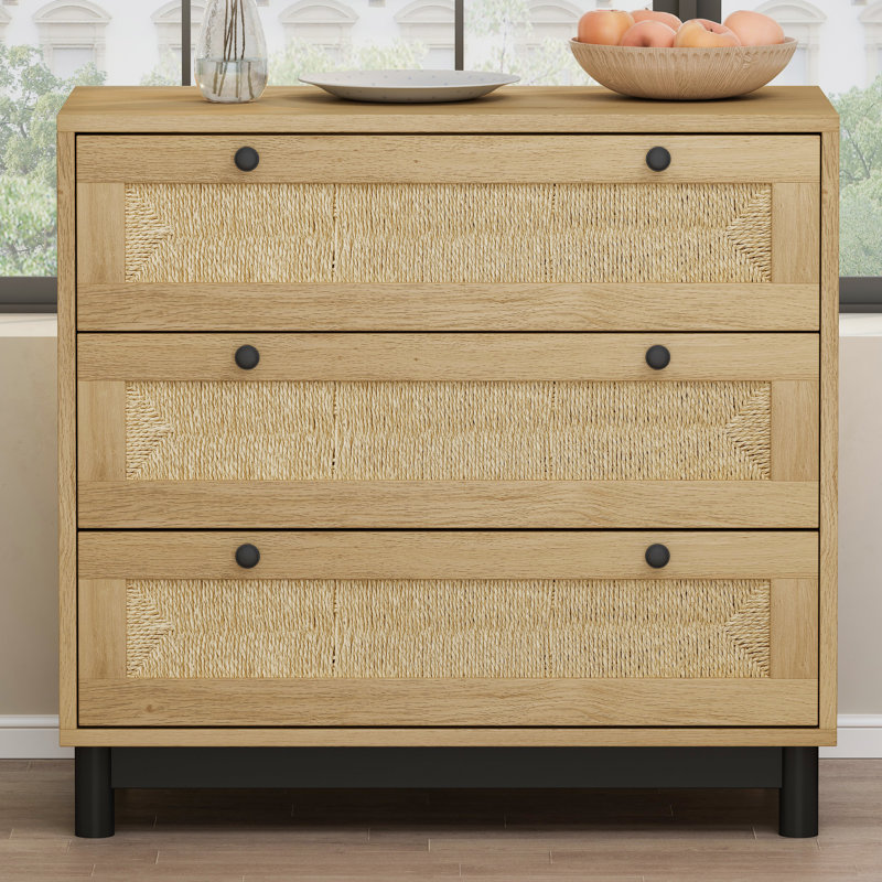 Commode décorative 3 tiroirs Shelford