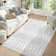 Keyniah Moroccan Machine Washable Area Rugs with Non-Slip Backing for Dining Room Office Entryway
