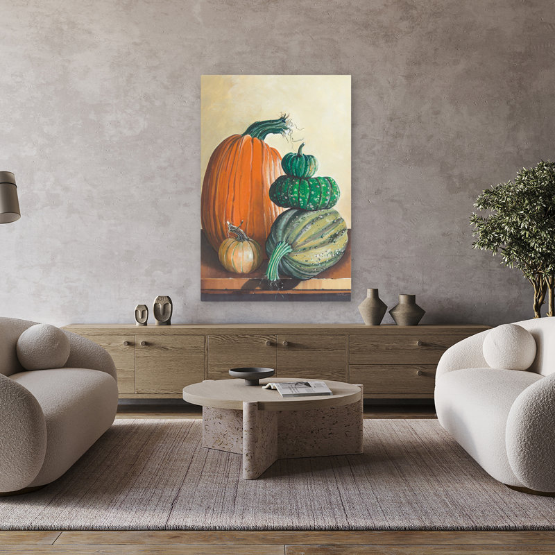 Grandes citrouilles, H 48 po x l 32 po
