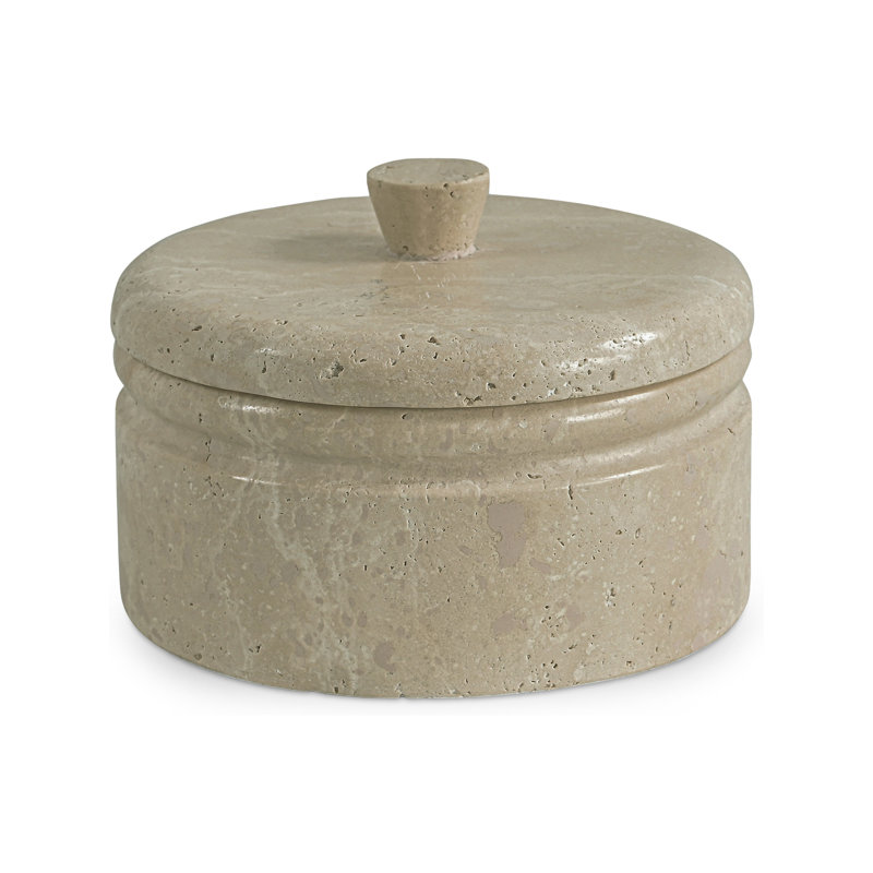 Valencia Travertine Decorative Box