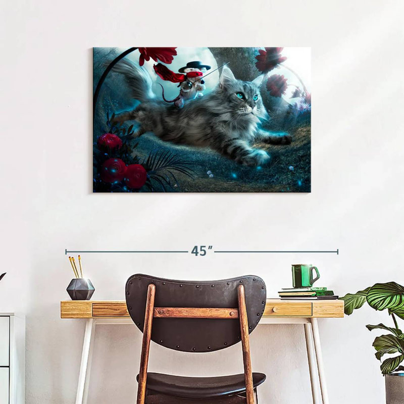 The Hero, 24" H x 36" W