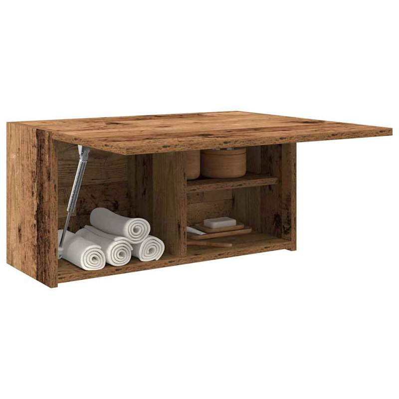 Bebhinn Bathroom Cabinet, Old Wood